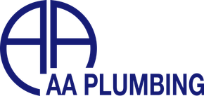 AA Plumbing Blue Logo